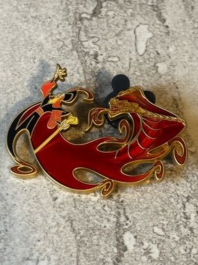 Vintage Disney Being Bad Aladdin Villains Jafar Pin 2004